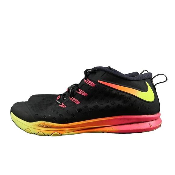Nike Shoes Mens 10.5 Sneakers Train Quick Athletic Sport Flex Speed Active Black main image 8
